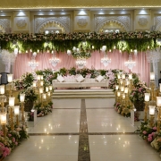 Valima reception setup at Dehleez Banquet – best marquee for Valima reception.