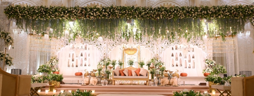 mehndi stage decoration